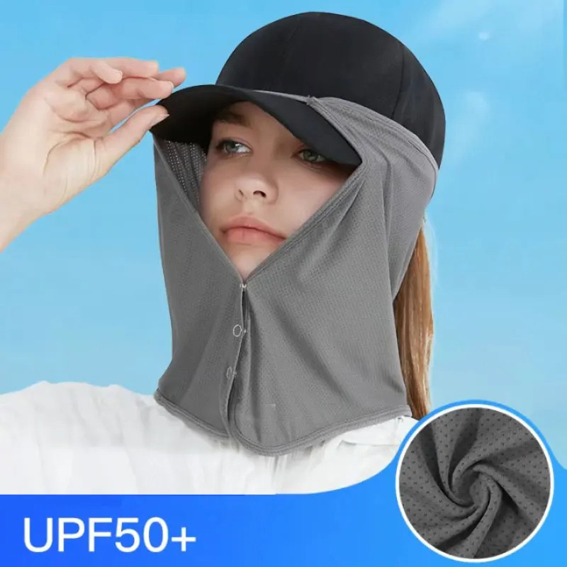Fishing Mask Sun Protection - Quick Drying Fishing Cap Face Neck