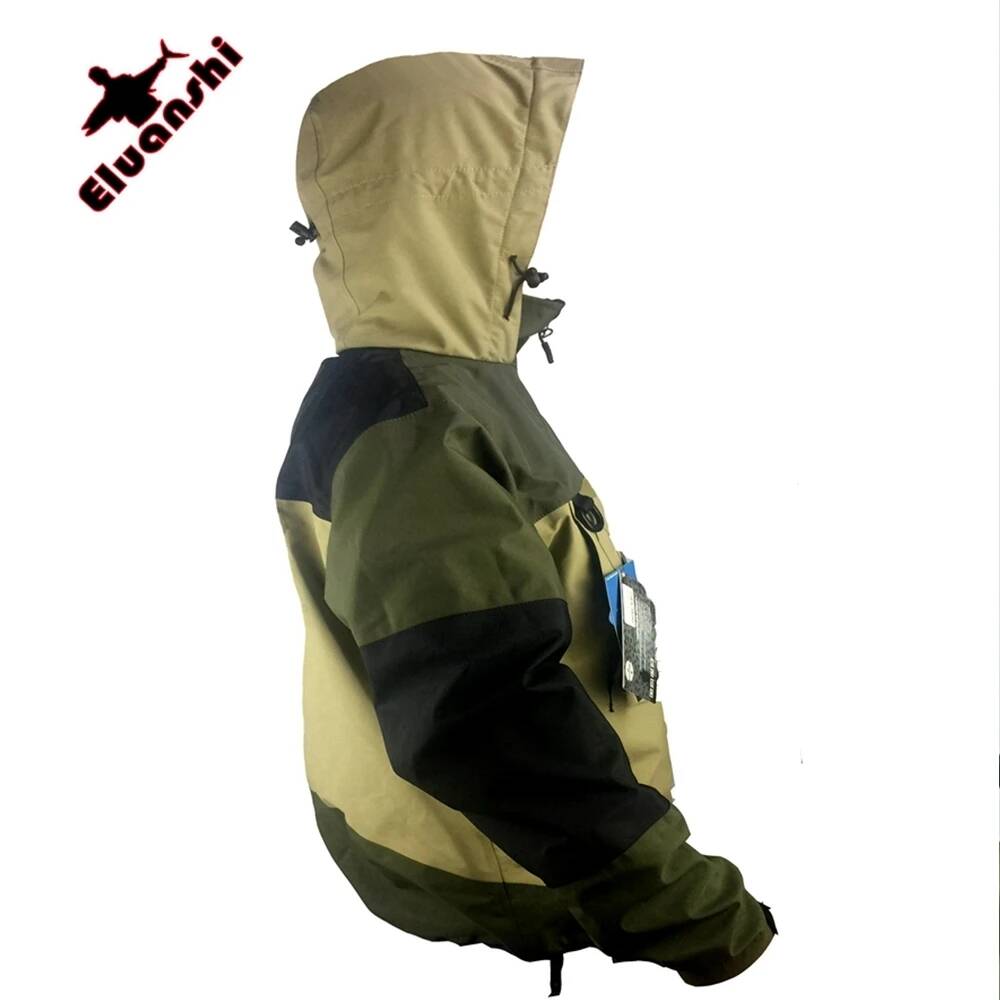 Fishing Jacket Waterproof - ELUANSHI Waterproof Breathable Fly Fishing Clothes