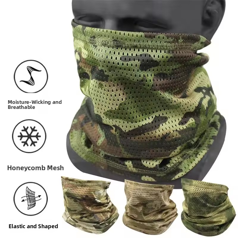 Fishing Mask Sun Protection - Outdoor Breathable Mesh Sun Protection Fishing