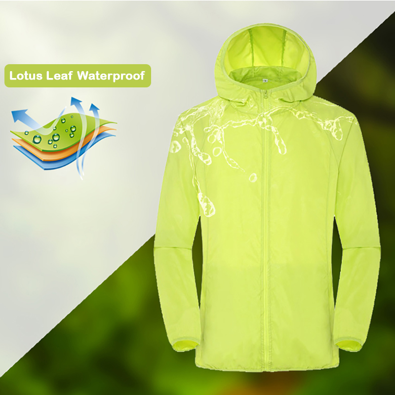 Camping Rain Jacket Men Women  - Fishing Rain Suit 评论和价格