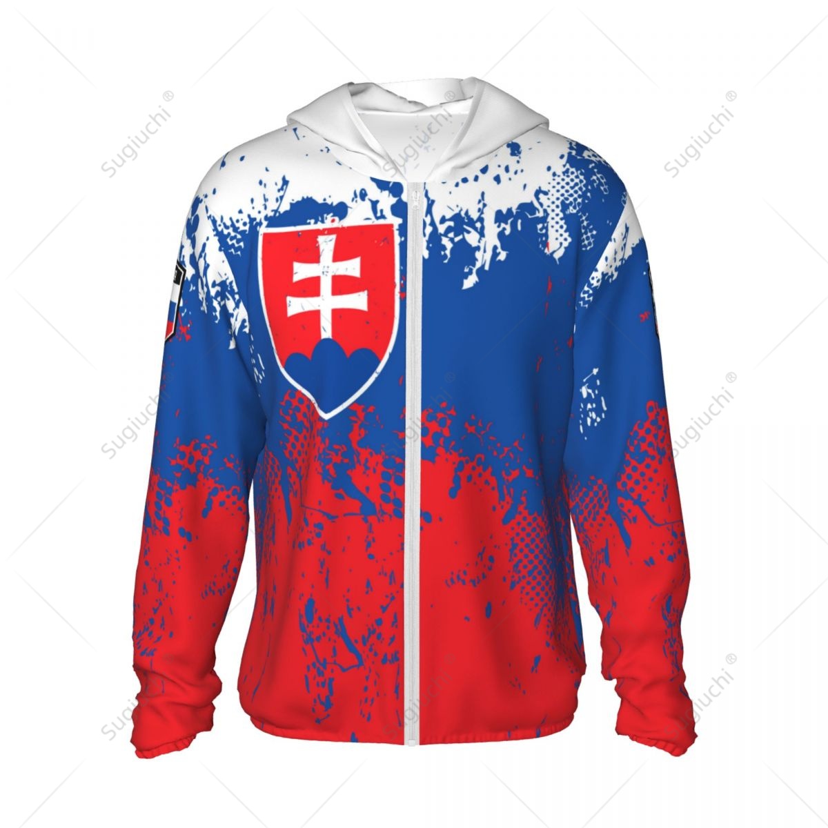 Slovakia Flag Sun Protection H - Fishing Hoodie 评论和价格