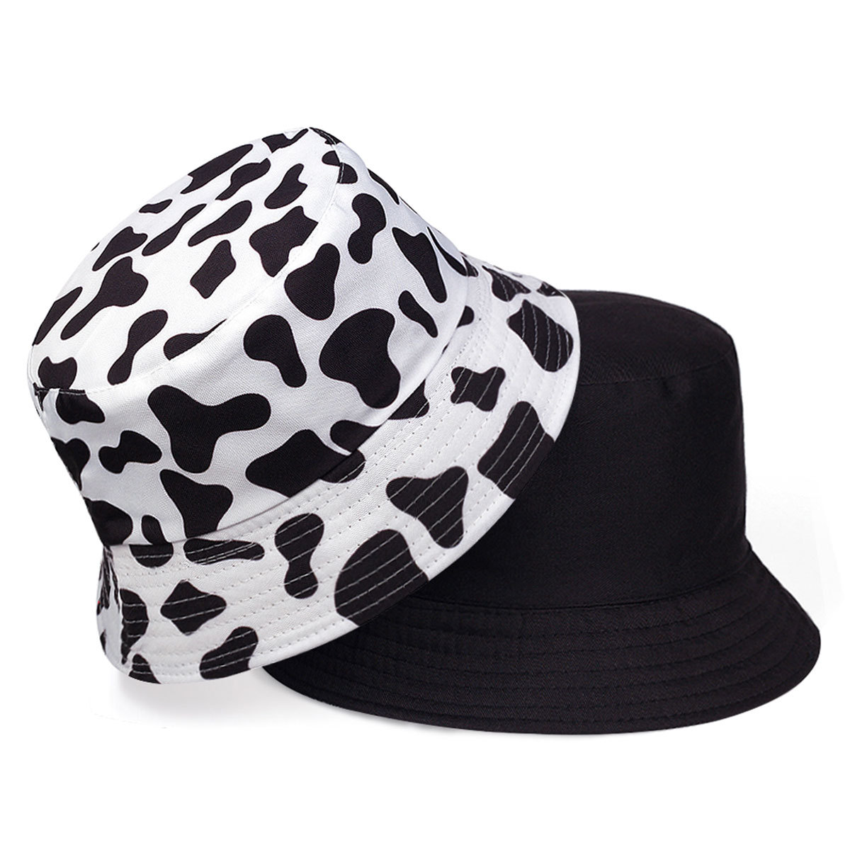 2025 Bucket Hat Dairy Cow Prin - Fishing Hat 评论和价格
