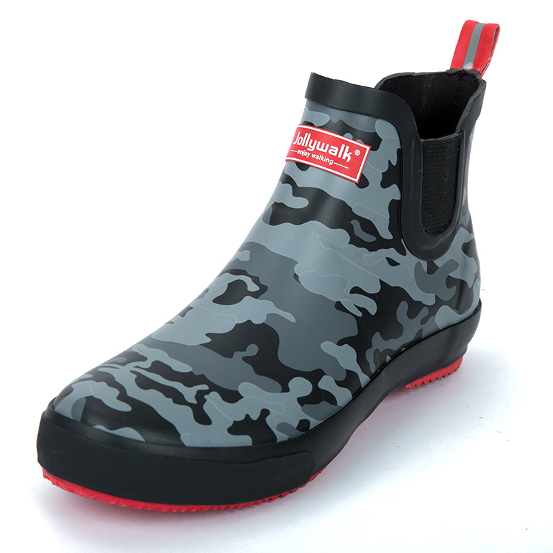 Sale Men Rubber Rain Boots Gum - Fishing Boots 评论和价格