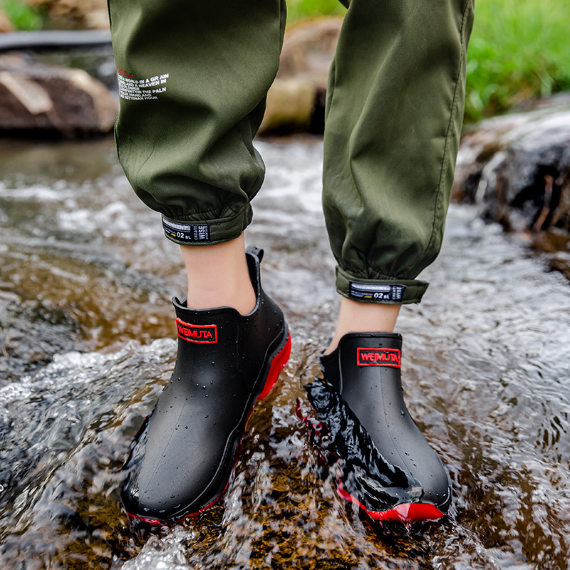 Fashion Rain Shoes Outdoor Wat - Fishing Boots 评论和价格