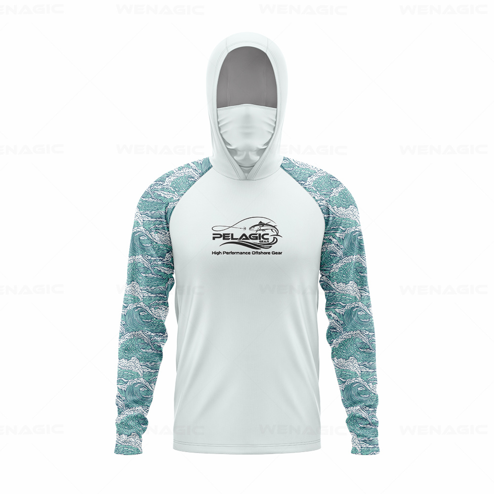pelagic gear Men Hood Fishing  - Fishing Hoodie 评论和价格