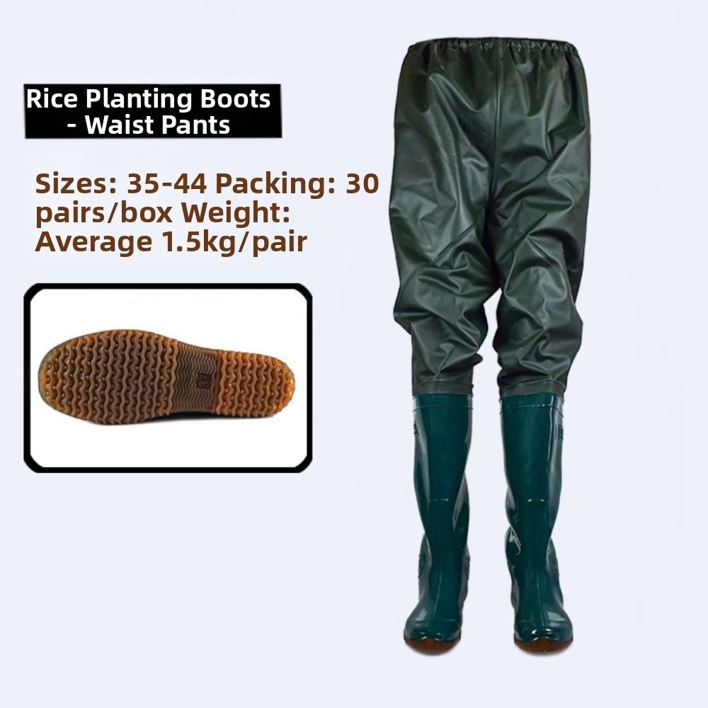 New Plastic PVC Transplant Pan - Fishing Pants Waterproof 评论和价格
