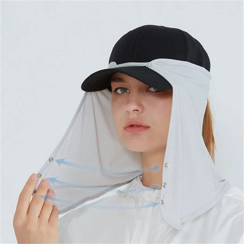 Quick Drying Fishing Cap Face  - Fishing Mask Sun Protection 评论和价格