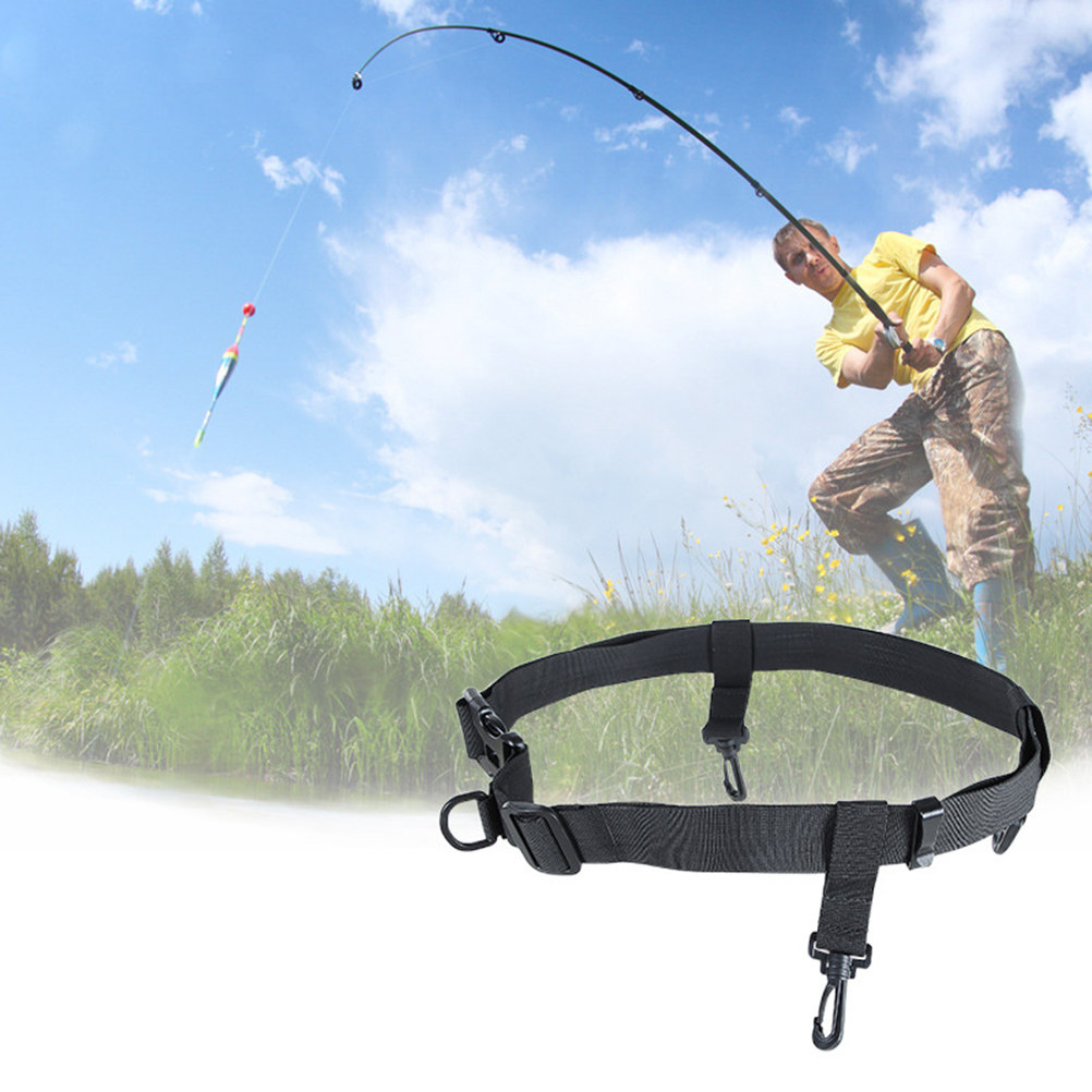 2Pcs Fishing Waist Belt Adjust - Fishing Belt 评论和价格