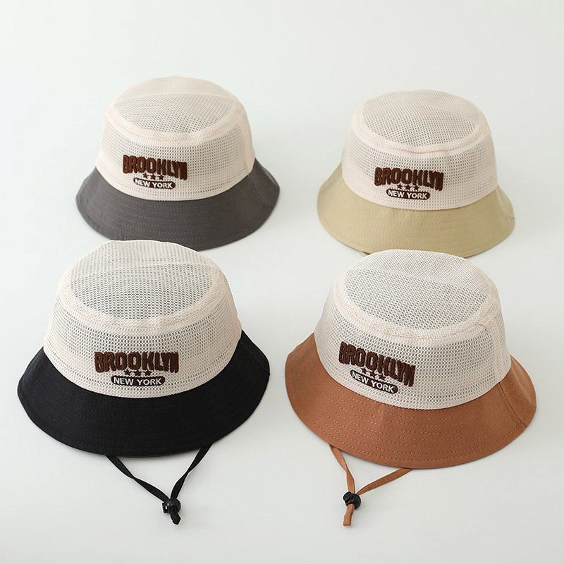 Letter Embroidered Baby Sun Ha - Fishing Hat 评论和价格