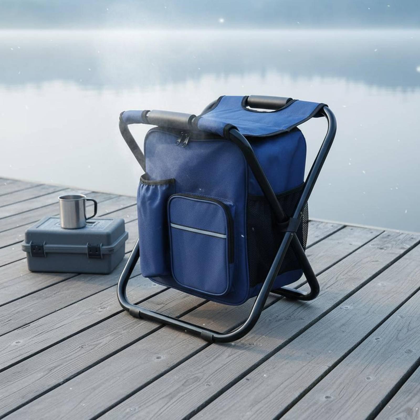 Backpack Chiller Stool Foldabl - Fishing Backpack 评论和价格