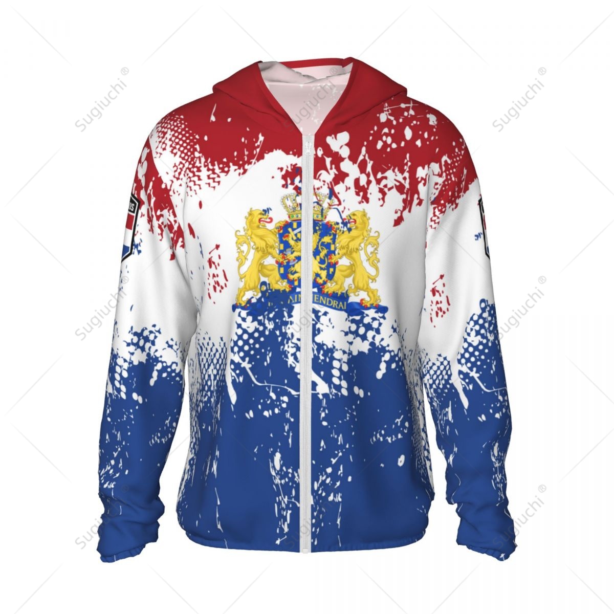 Netherlands Flag Sun Protectio - Fishing Hoodie 评论和价格