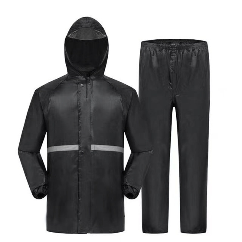 2pcs Hooded Coat & Pant Rain S - Fishing Rain Suit 评论和价格
