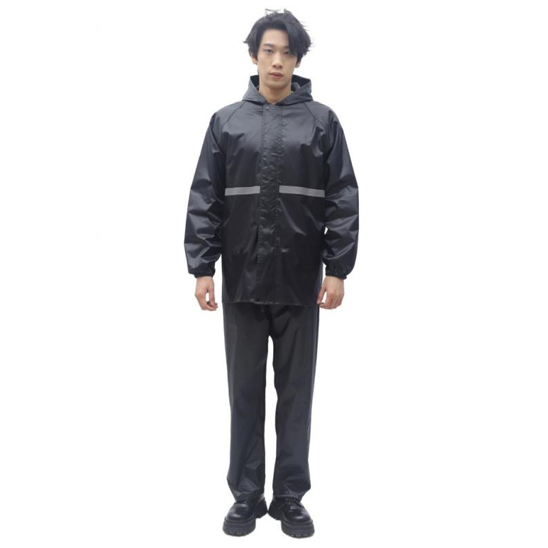 2pcs Hooded Coat & Pant Rain S - Fishing Rain Suit 评论和价格