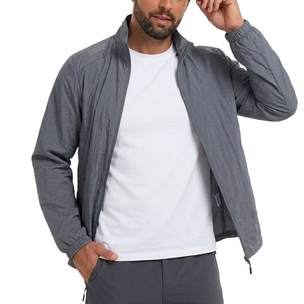 Mens UPF50+ Performance Sunscr - Fishing Jacket Waterproof 评论和价格
