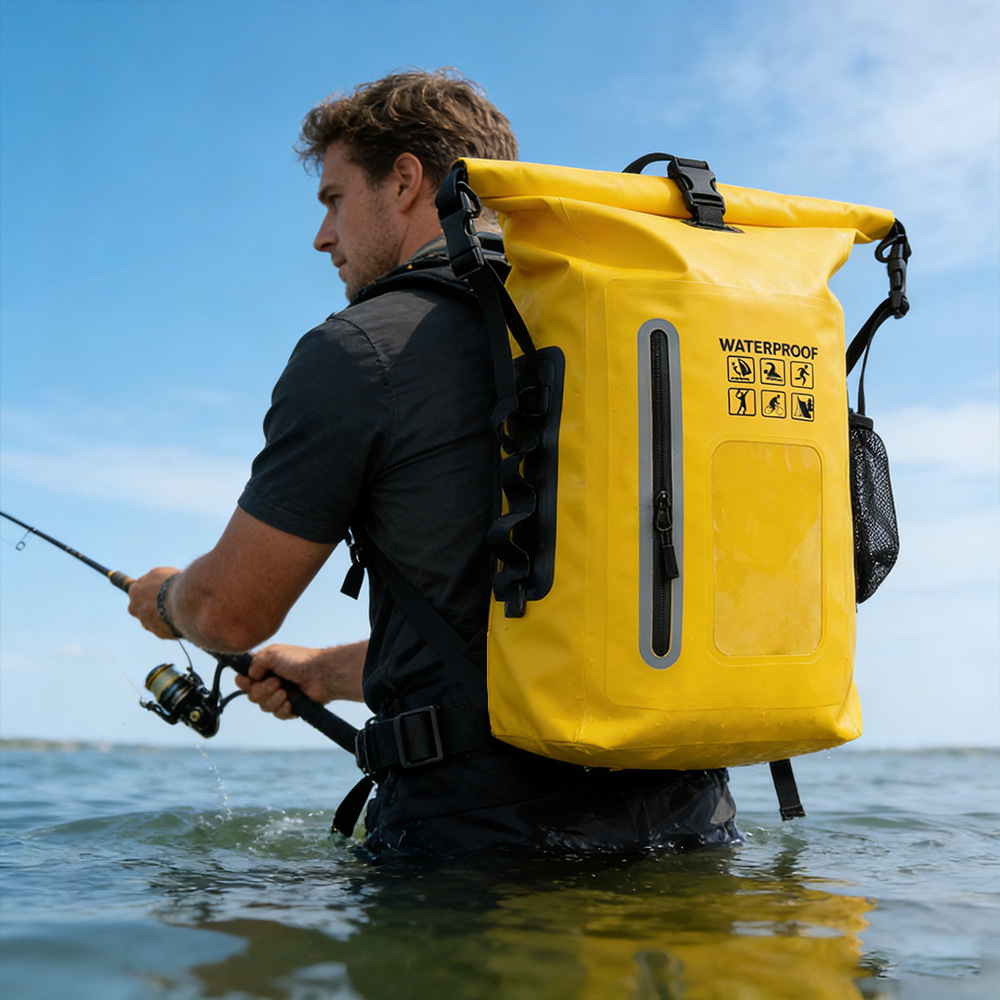 25L Waterproof Dry Bag Backpac - Fishing Bag Waterproof 评论和价格