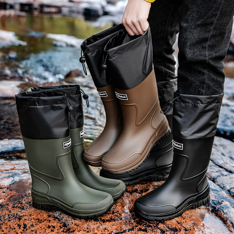 Men's Waterproof Fishing Deliv - Fishing Boots 评论和价格