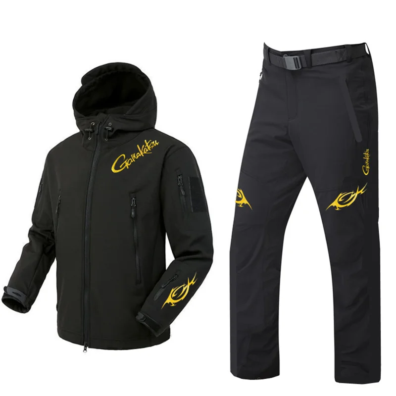 New Autumn and Winter Fleece F - Fishing Rain Suit 评论和价格
