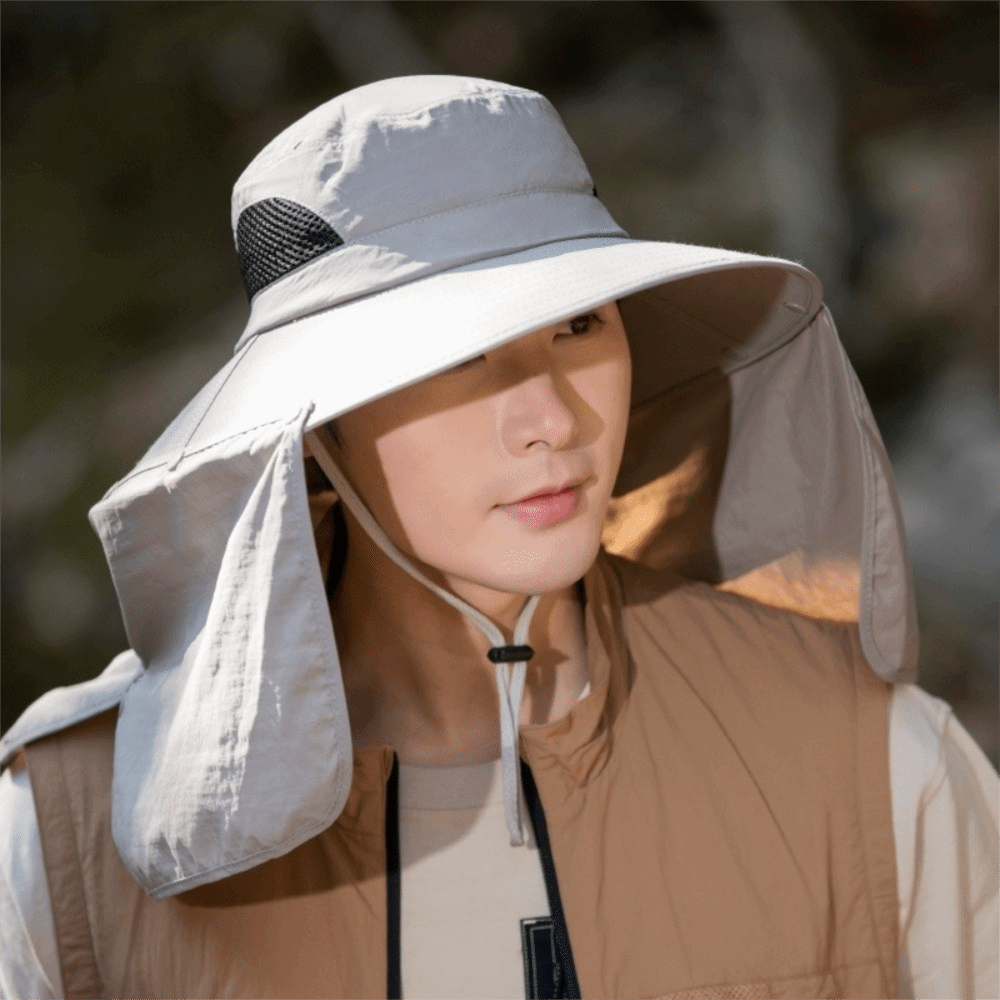 Fashion Cloth Men Sun Hat Big  - Fishing Hat 评论和价格
