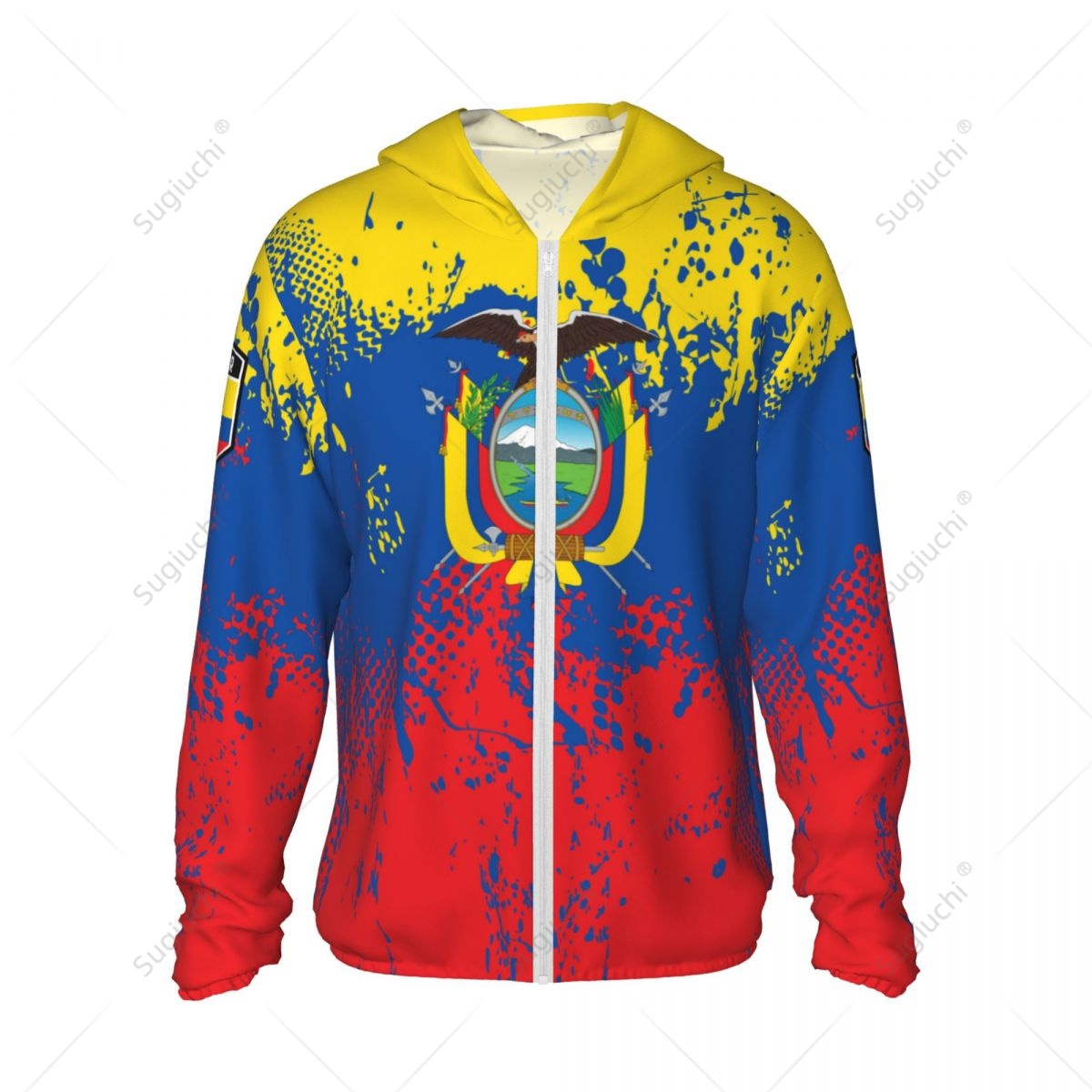 Ecuador Flag Sun Protection Ho - Fishing Hoodie 评论和价格