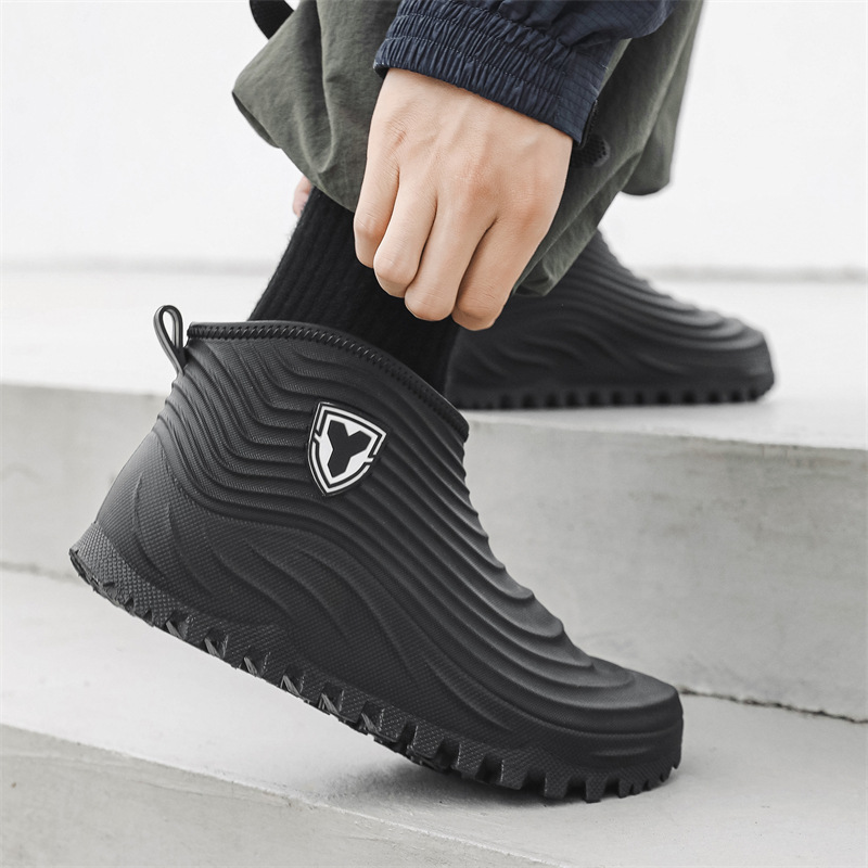 Men's Rain Shoes Fashion Water - Fishing Boots 评论和价格