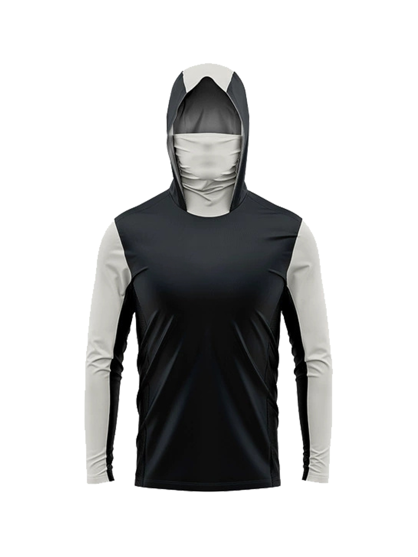 UPF50+ Sun-Protective Men Fish - Fishing Hoodie 评论和价格