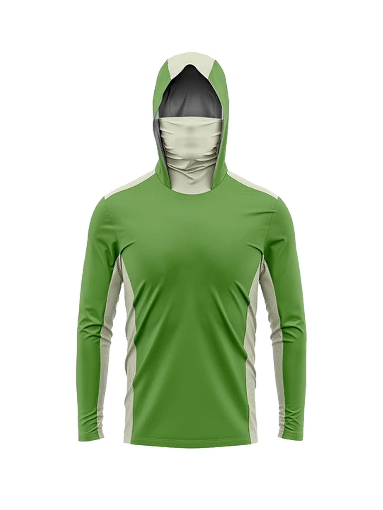 UPF50+ Sun-Protective Men Fish - Fishing Hoodie 评论和价格