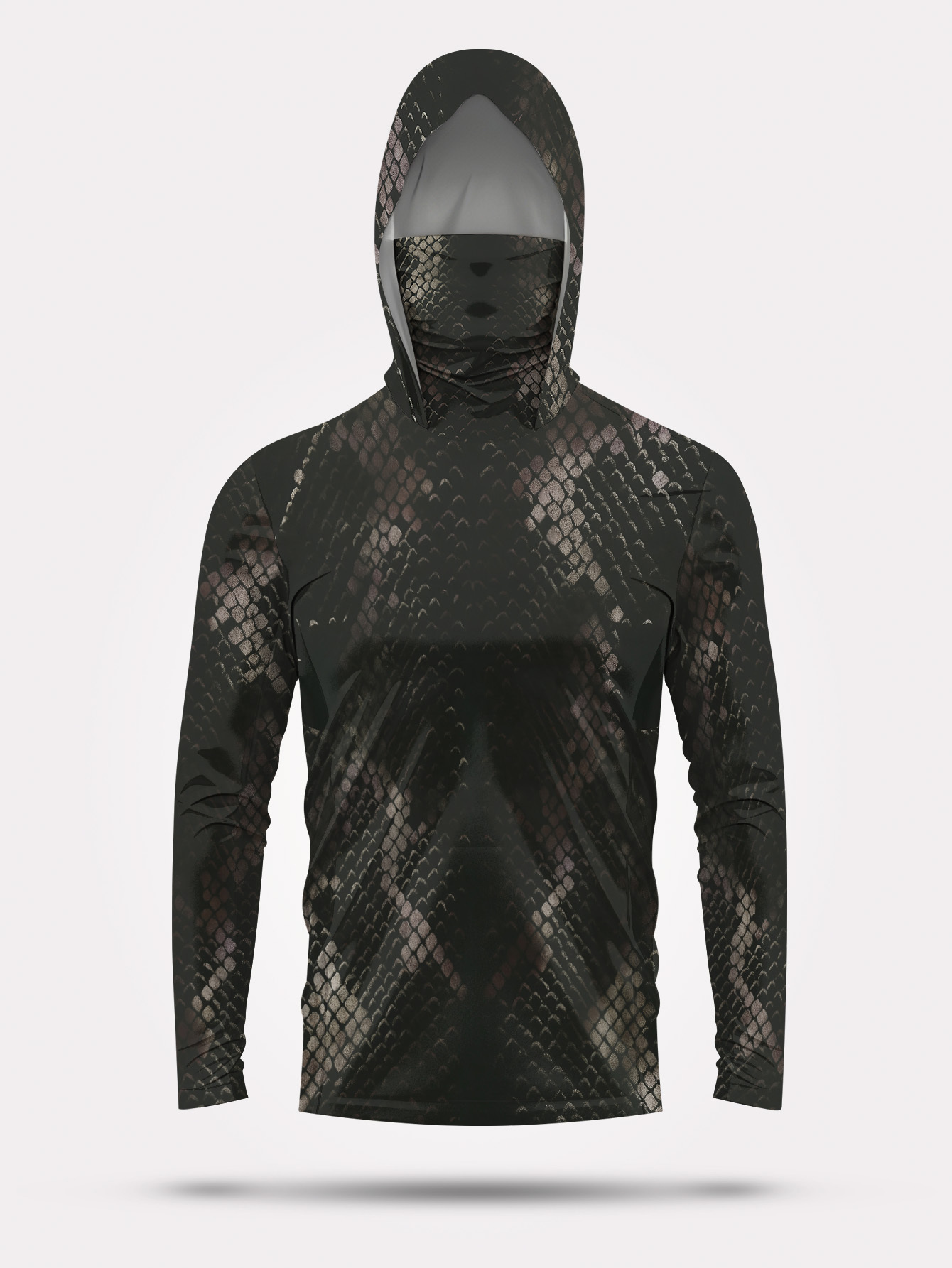Men's Fishing Hooded Long-Slee - Fishing Shirt Uv Protection 评论和价格