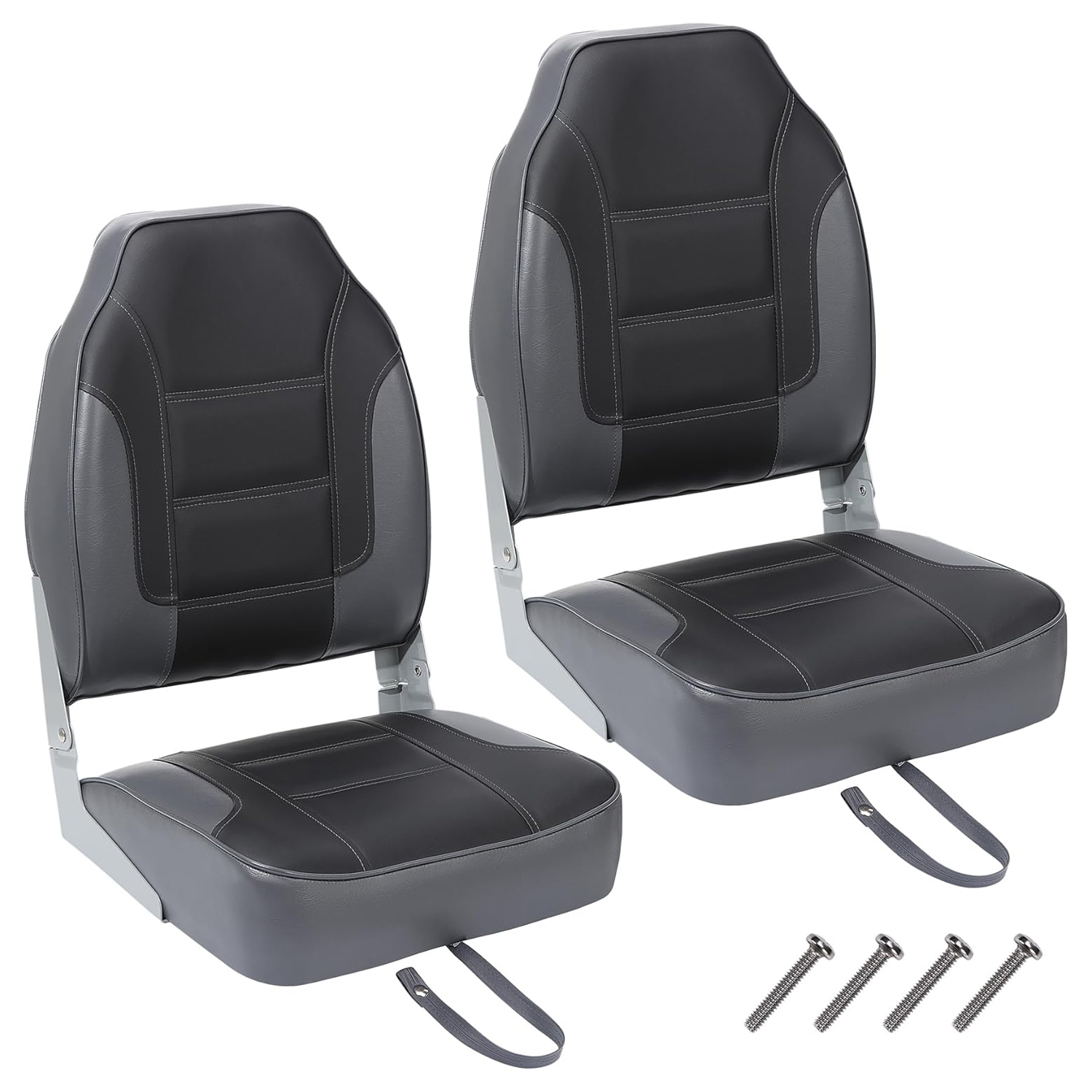 2 Pack Folding Boat Seats, Hig - Fishing Backpack 评论和价格