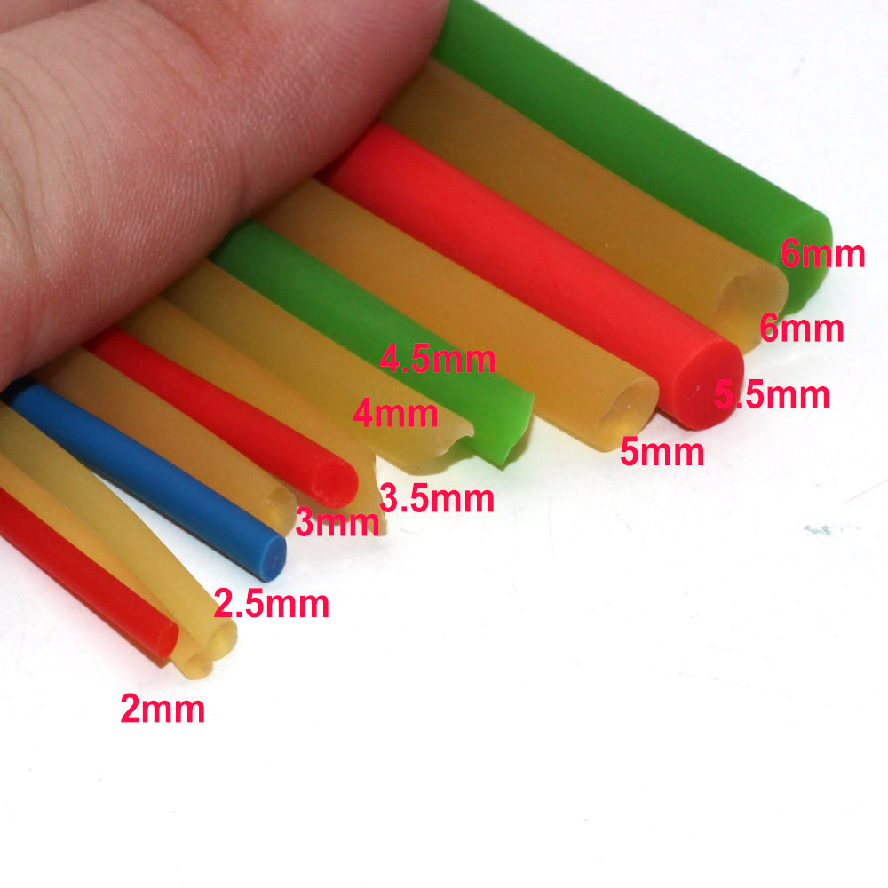 10/20m Diameter 2mm 3mm Latex  - Fishing Belt 评论和价格