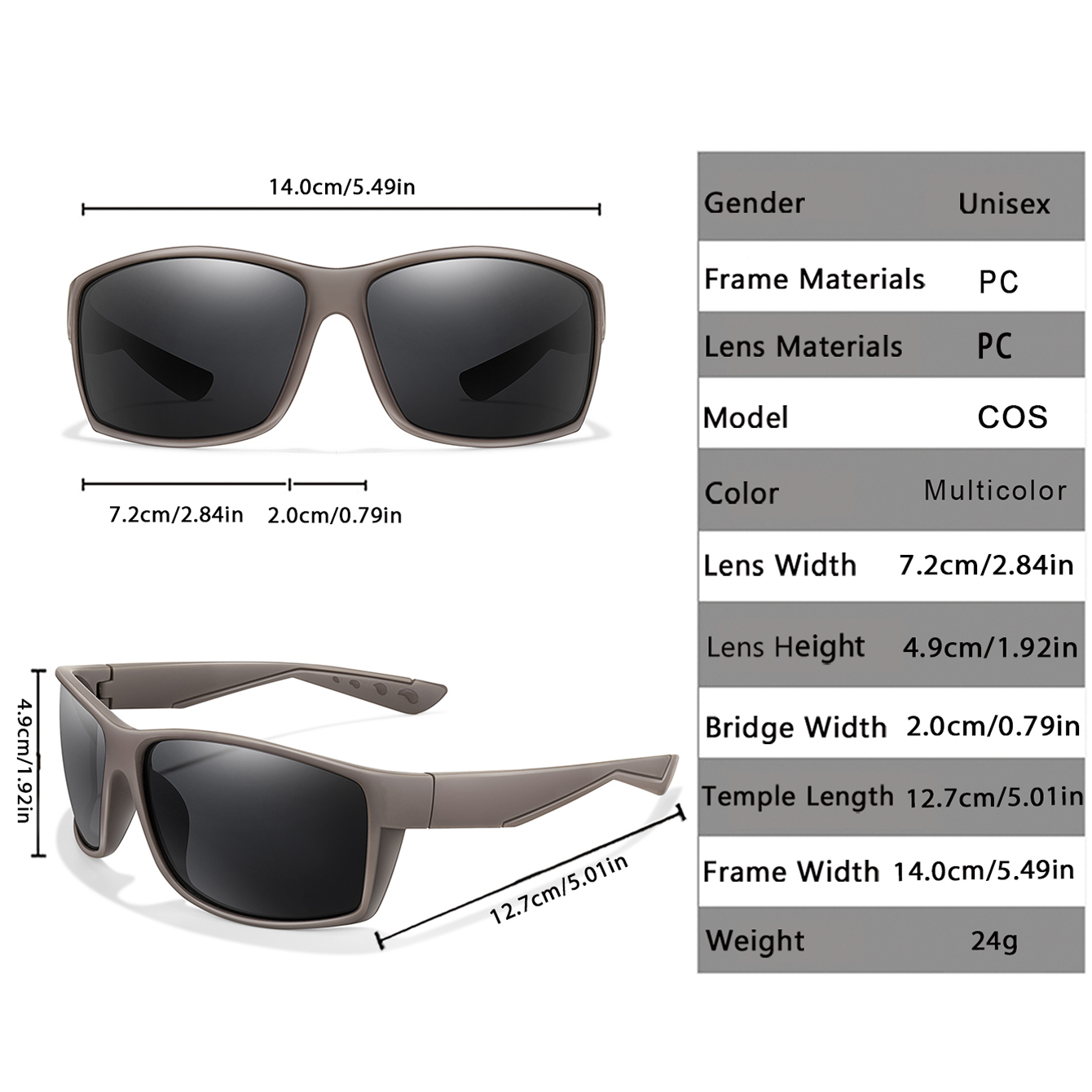 2 Packs Polarized Sunglasses U - Fishing Sunglasses Polarized 评论和价格