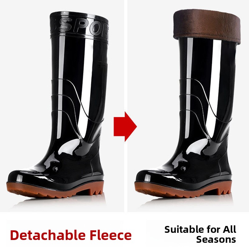 Men's Rain Boots High Tubc Mid - Fishing Boots 评论和价格