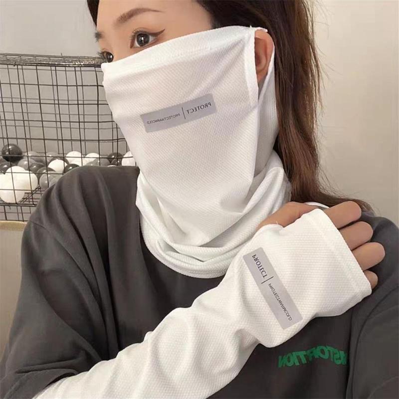 Ice Silk Sun Protection Set*Fa - Fishing Mask Sun Protection 评论和价格