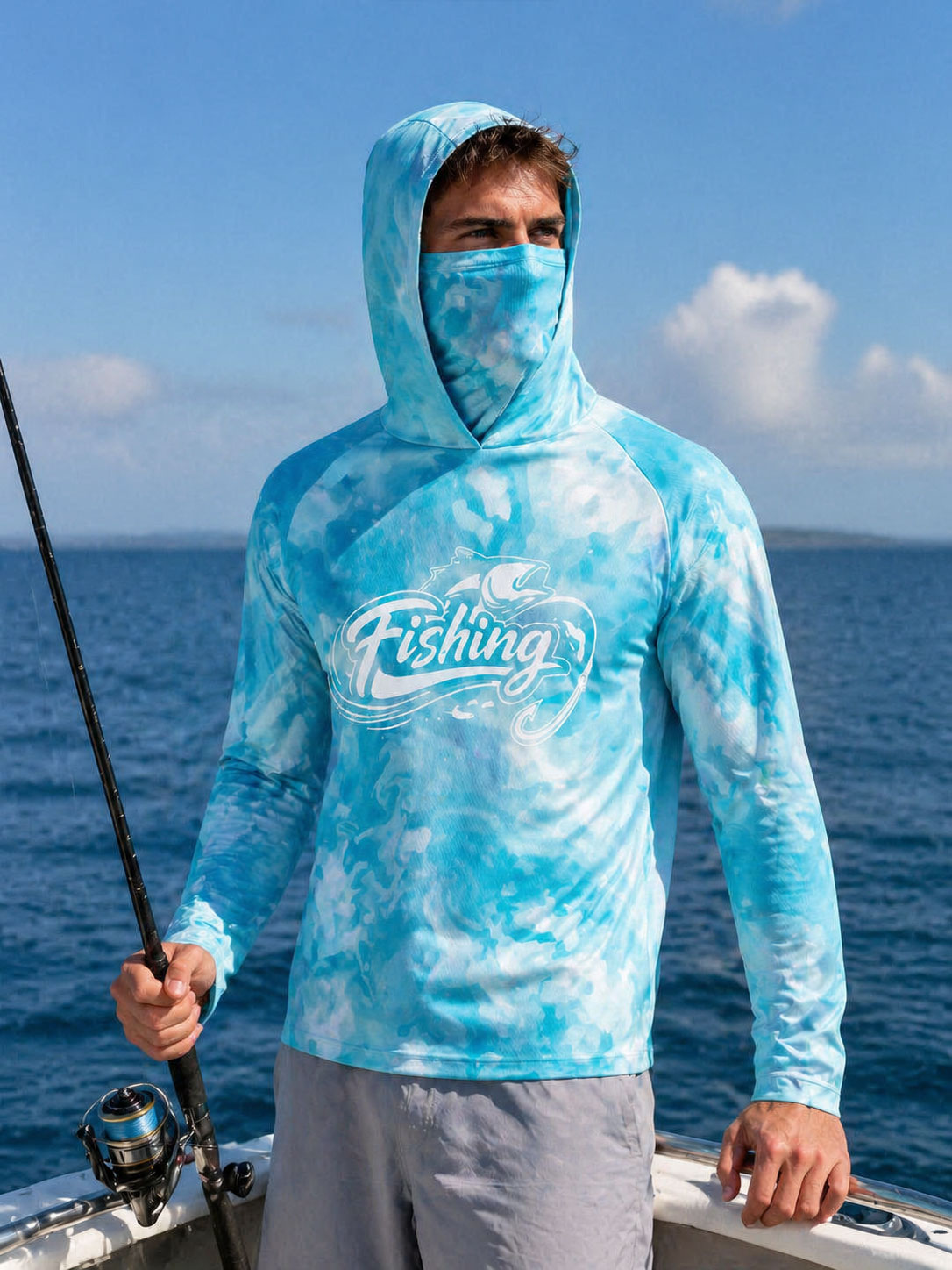 Fishing Shirt Hooded Men Fishi - Fishing Hoodie 评论和价格