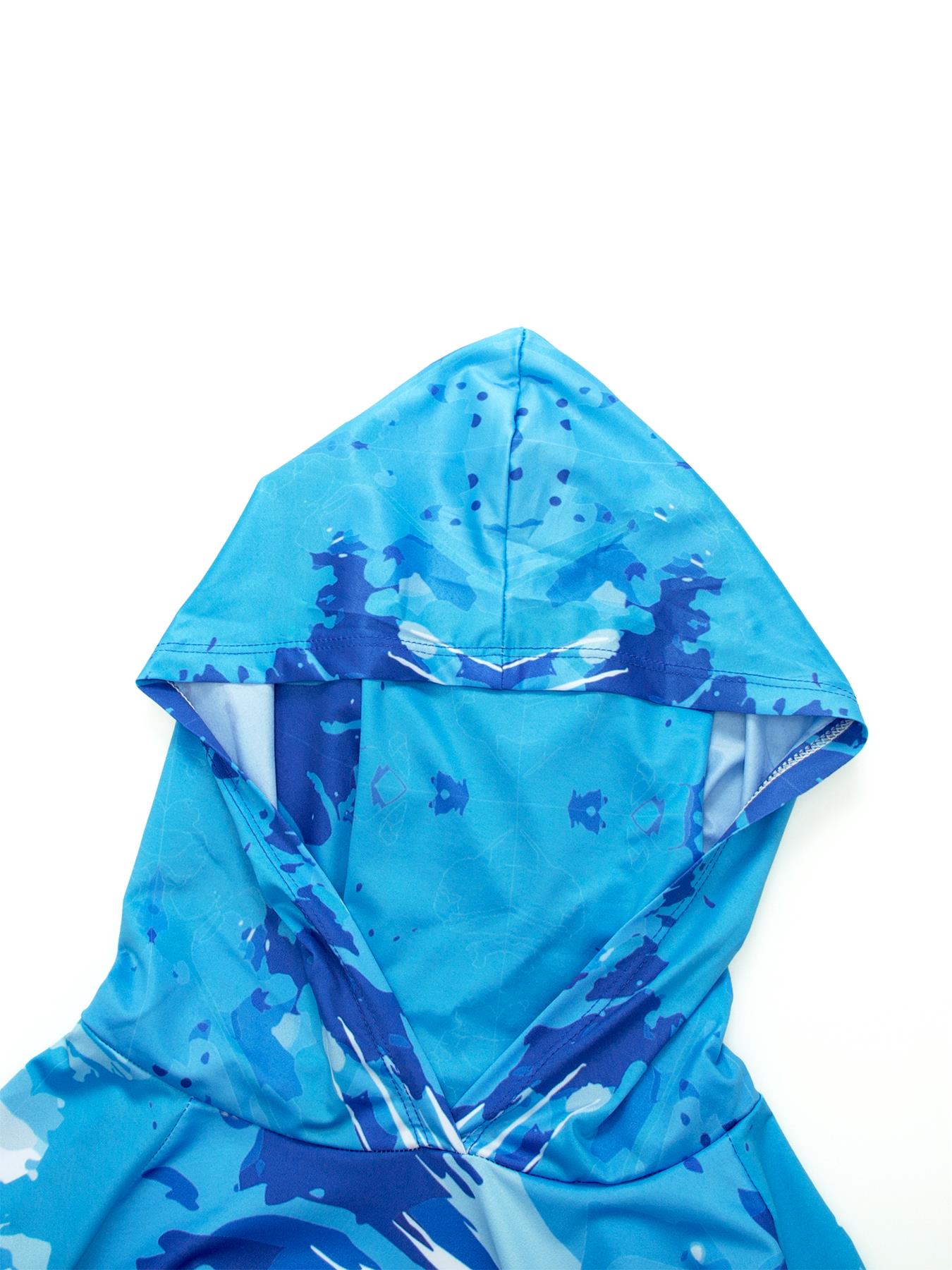 Fishing Hooded Shirt Upf 50 Fi - Fishing Shirt Uv Protection 评论和价格