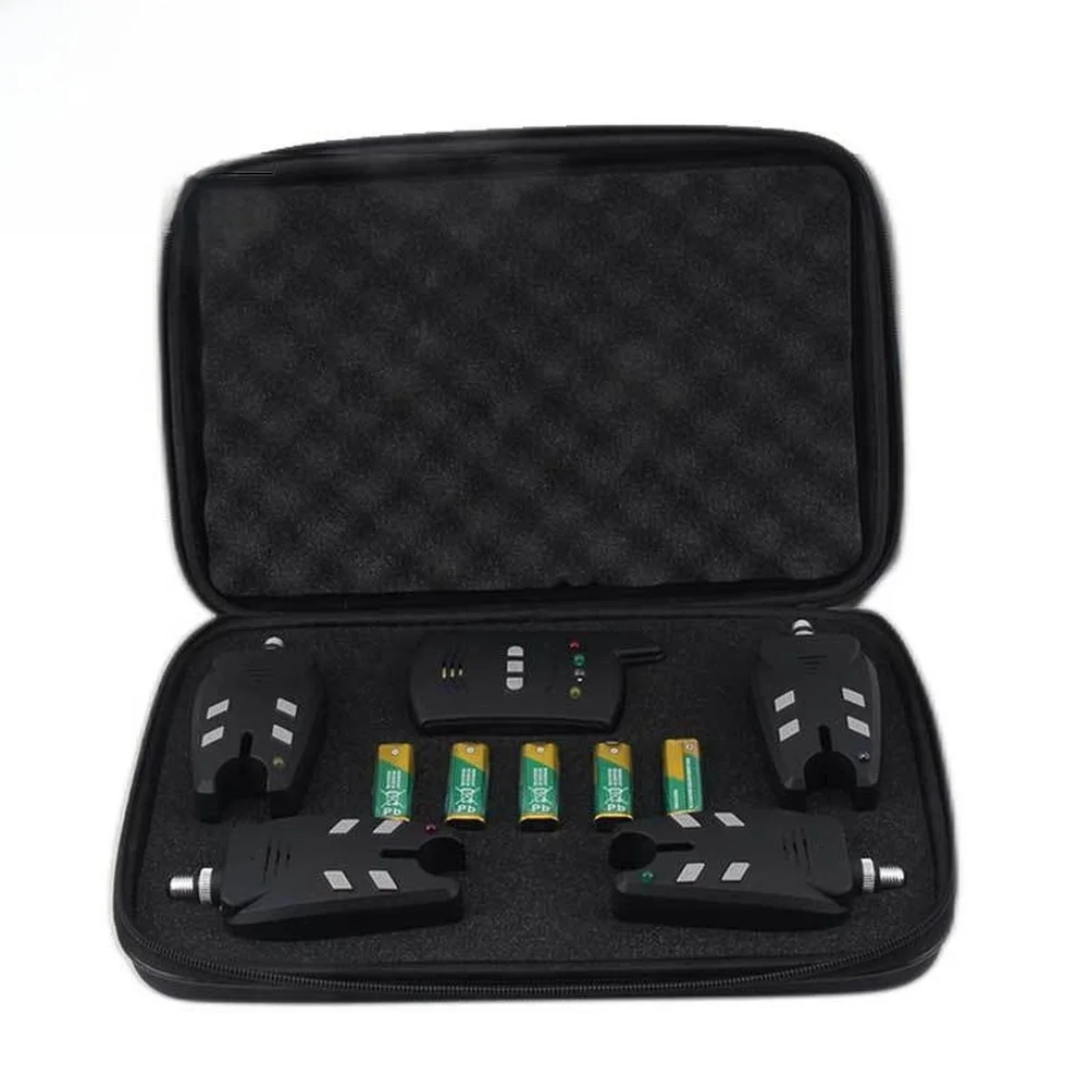 Fishing Alarm Set Box 1+4 With - Fishing Bag Waterproof 评论和价格