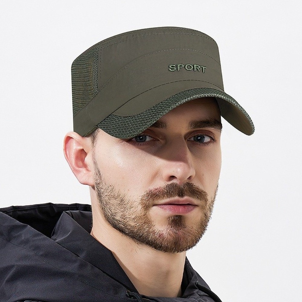 Cool Adjustable Flat Top Cap B - Fishing Hat 评论和价格