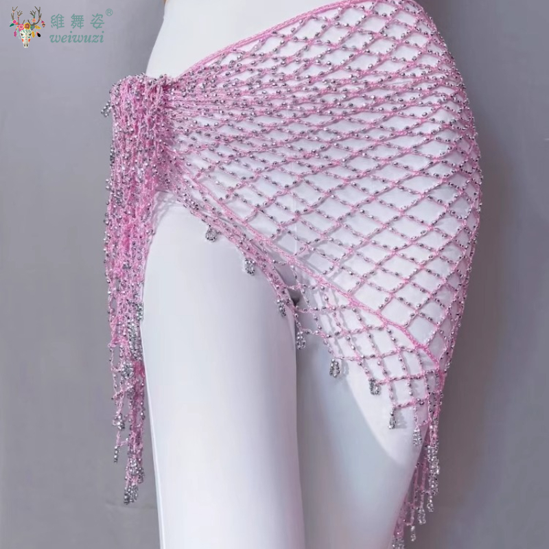 New Belly Dance Hip Scarf Sequ - Fishing Belt 评论和价格