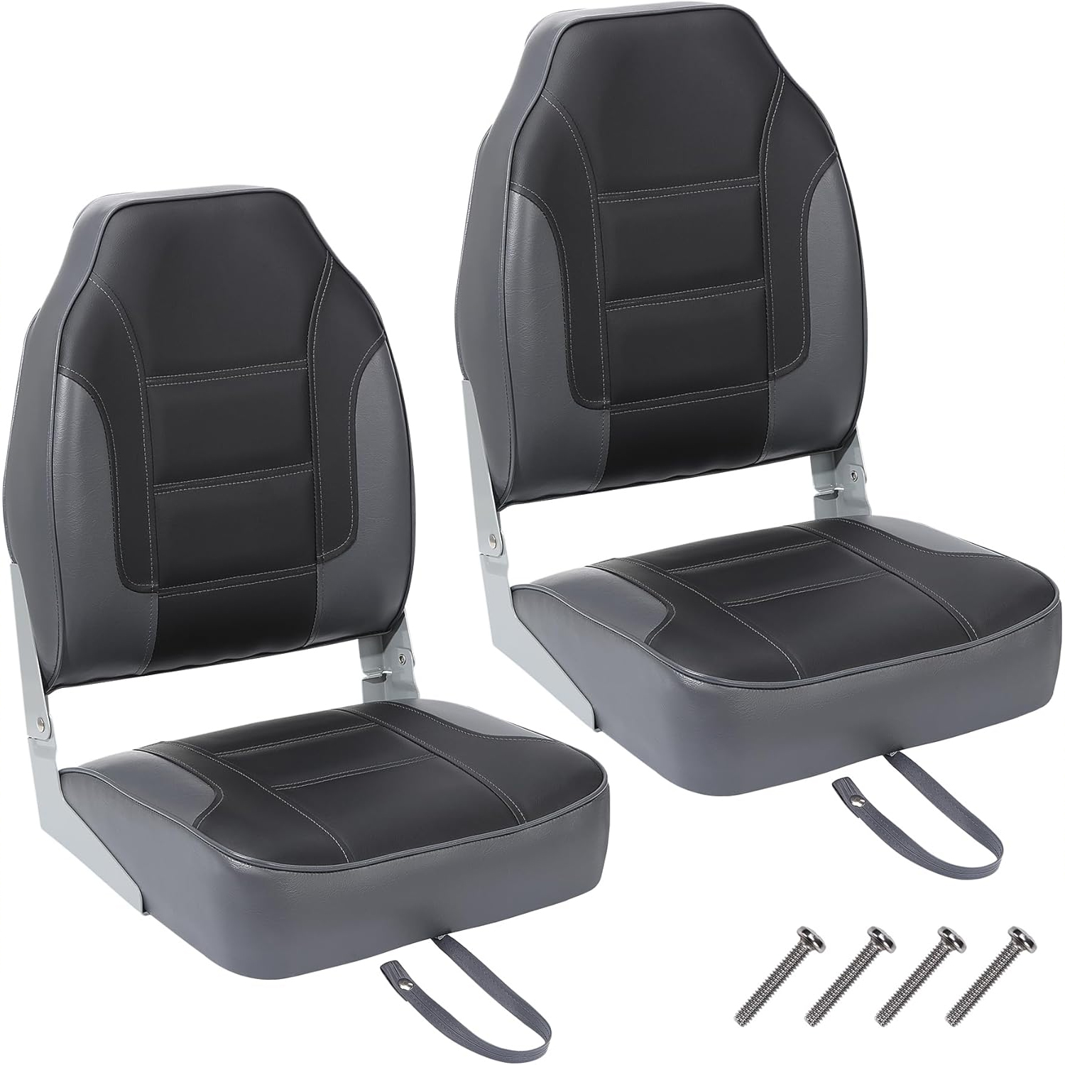 2 Pack Folding Boat Seats, Hig - Fishing Backpack 评论和价格