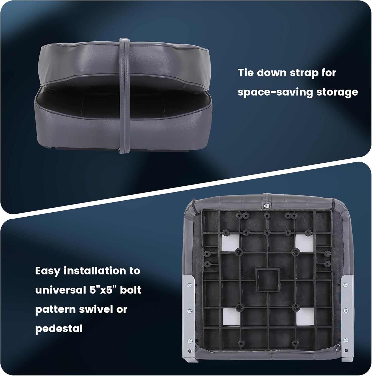2 Pack Folding Boat Seats, Hig - Fishing Backpack 评论和价格