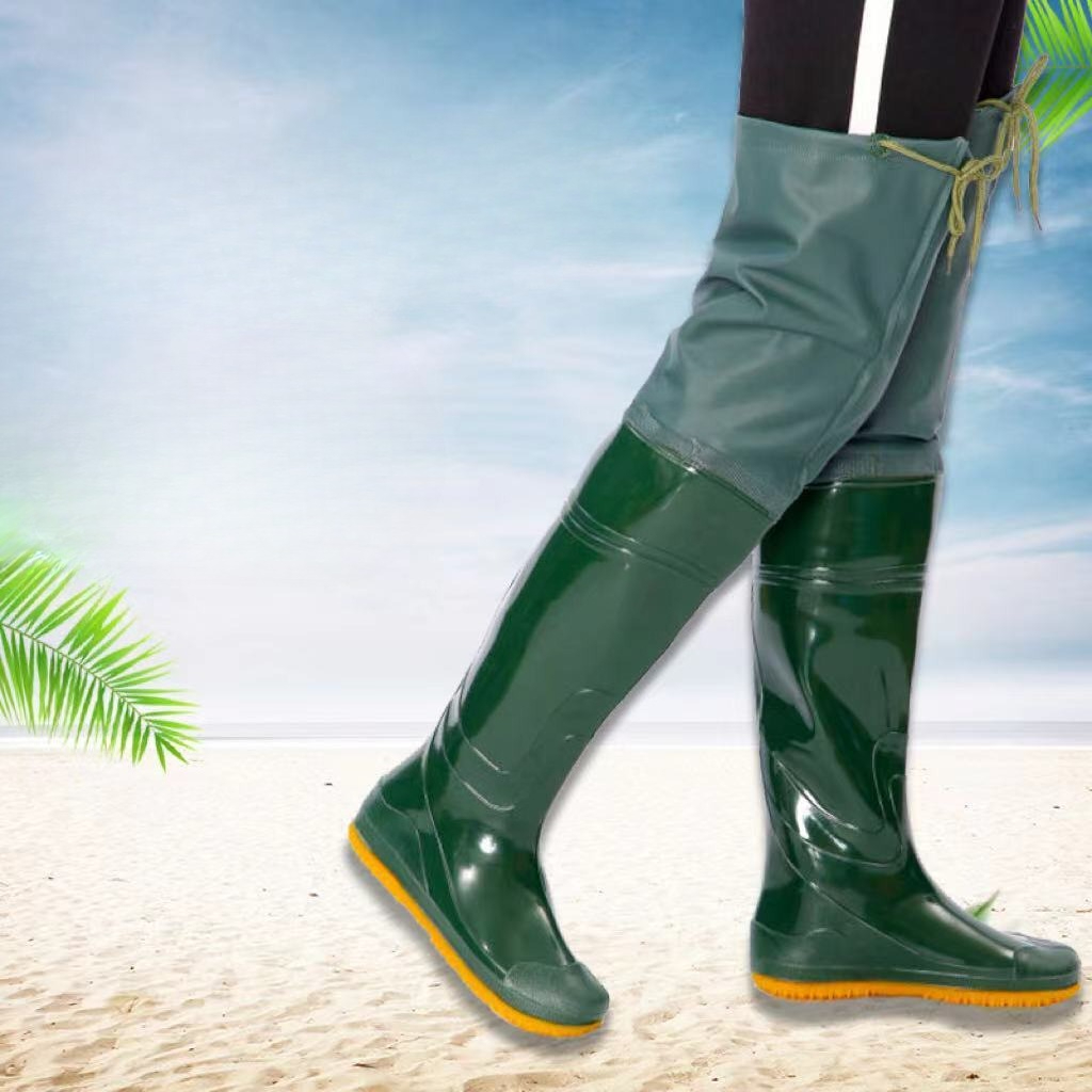 Unisex Over Knee Waterproof Fa - Fishing Waders 评论和价格