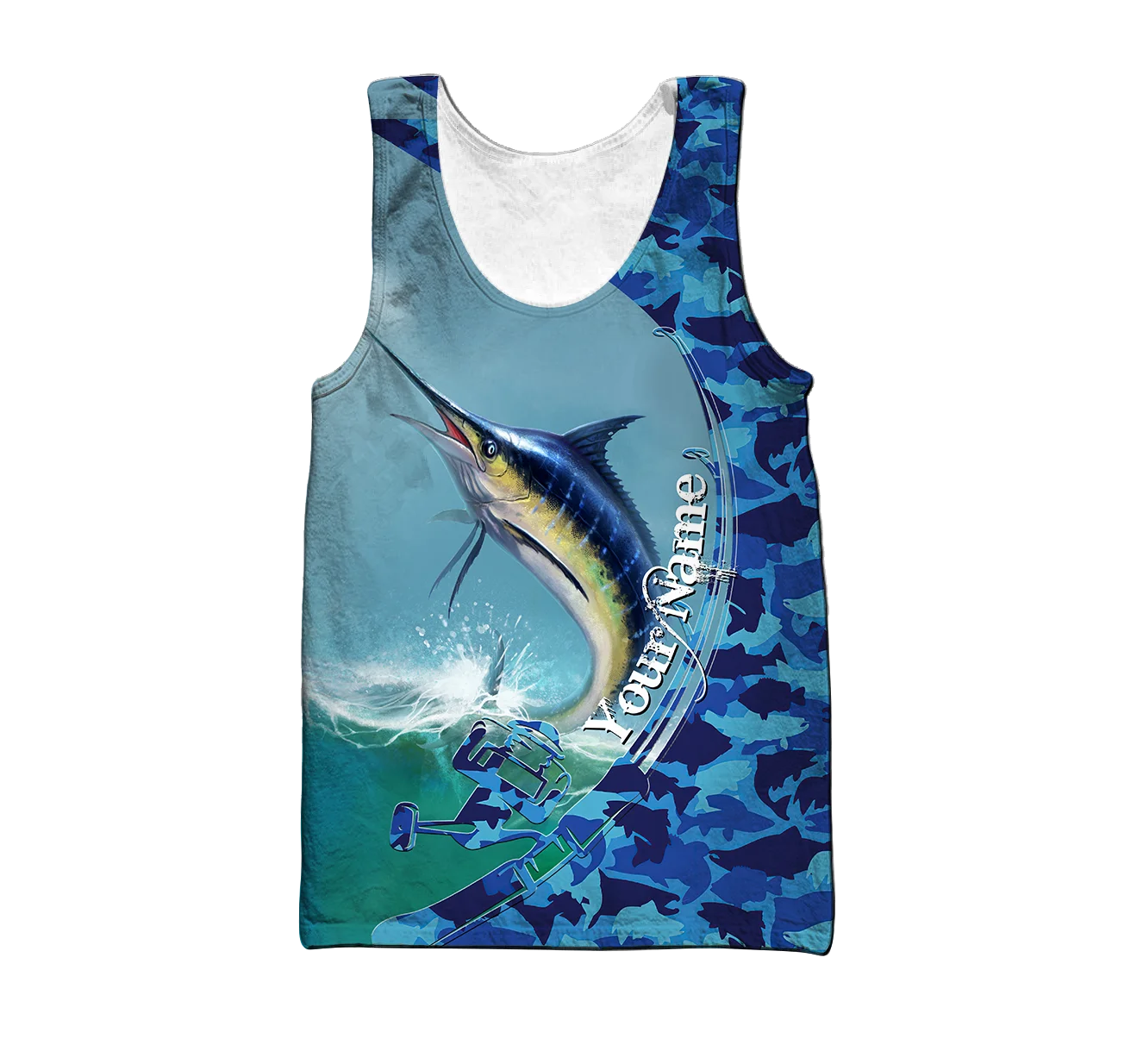 Custom name Mahi mahi fishing  - Fishing Vest 评论和价格