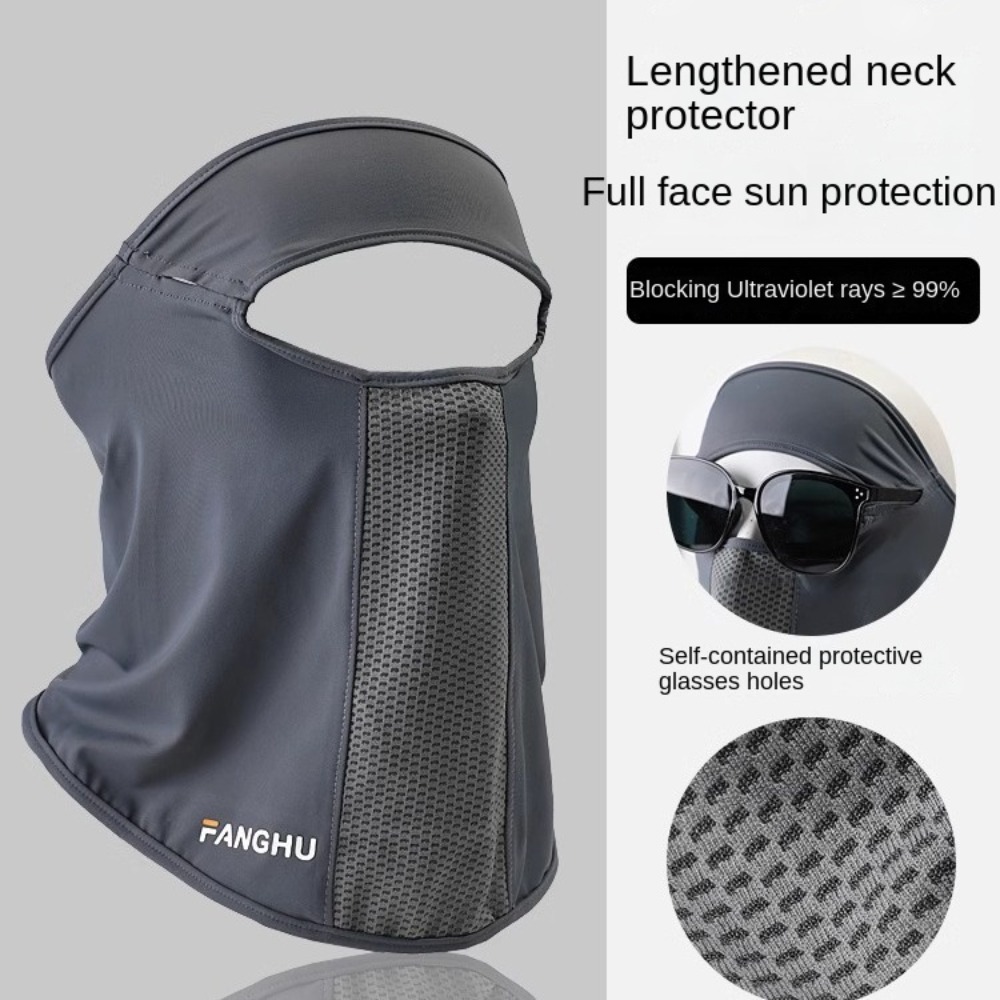 Summer Ice Silk Mask Anti-UV S - Fishing Mask Sun Protection 评论和价格