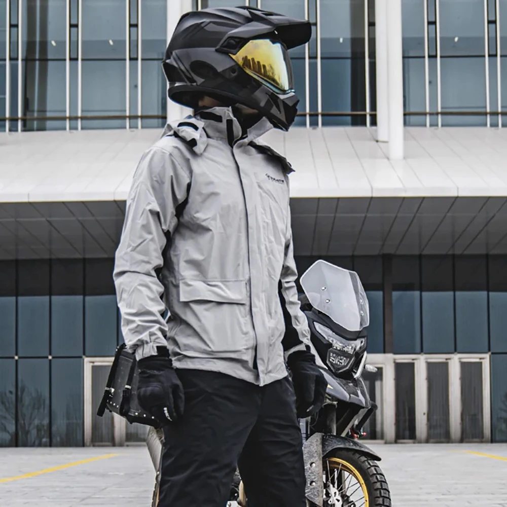 Motorcycle Raincoat Men Women  - Fishing Pants Waterproof 评论和价格