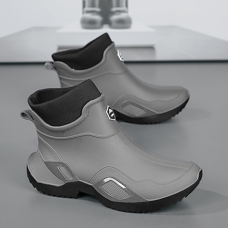 Men's Rain Boots Waterproof No - Fishing Boots 评论和价格