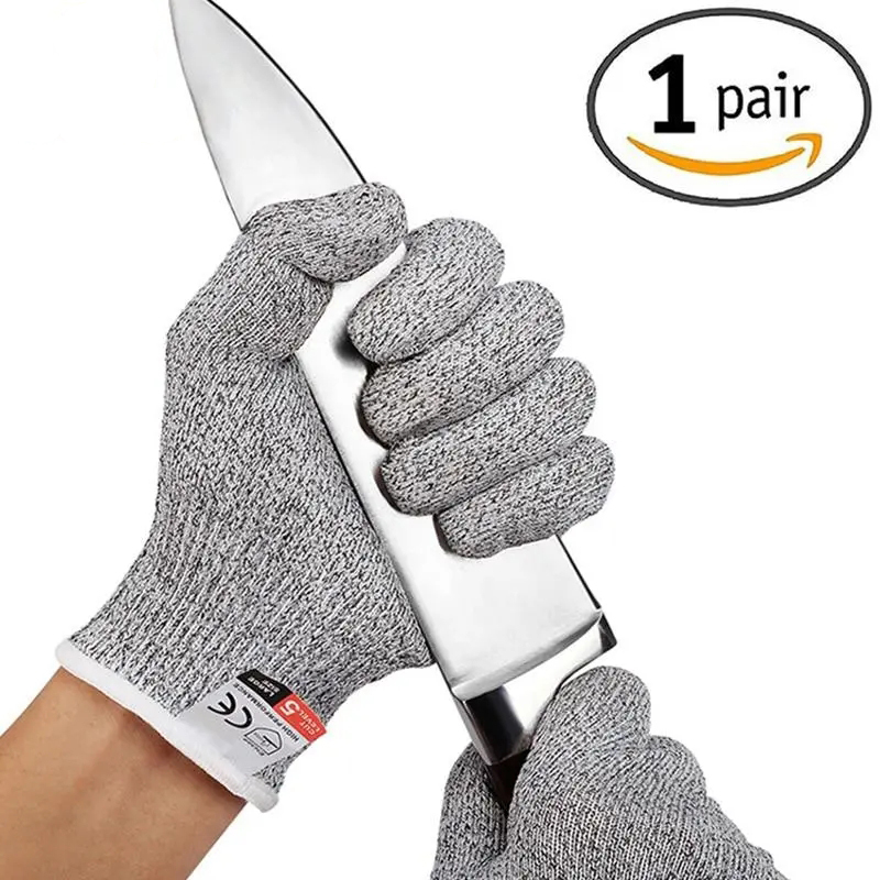 Level 5 Cut Proof Stab Resista - Fishing Gloves 评论和价格